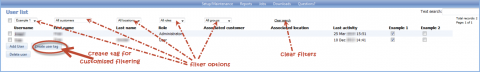 User-Filtering